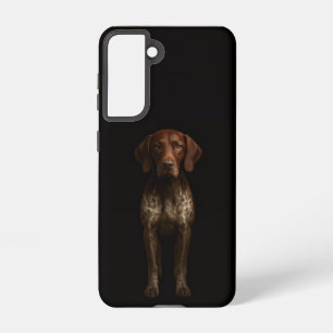 Black 4 Luxe  Galaxy S21 Case, German Pointer Dog Samsung Galaxy S21 Case
