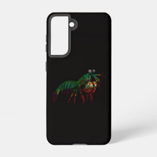 Black 4 Luxe Galaxy S21 Case, Mantis Shrimp Samsung Galaxy S21 Case