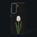 Black 4 Luxe  Galaxy S21 Case, Pearl White Tulip Samsung Galaxy S21 Case<br><div class="desc">Add a touch of serene purity and refined botanical elegance to your everyday carry with the Black 4 Luxe Galaxy S21 Case featuring the Pearl White Tulip, rendered with exceptional realism against the flawlessly uniform deep-black background that defines the Black 4 Luxe identity. The tulip is presented in a poised,...</div>