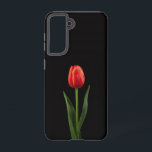 Black 4 Luxe  Galaxy S21 Case, Ruby Red Tulip Samsung Galaxy S21 Case<br><div class="desc">Add a touch of bold elegance and refined botanical intensity to your everyday carry with the Black 4 Luxe Galaxy S21 Case featuring the Ruby Red Tulip, rendered with exceptional realism against the flawlessly uniform deep-black background that defines the Black 4 Luxe identity. The tulip is presented in a poised,...</div>