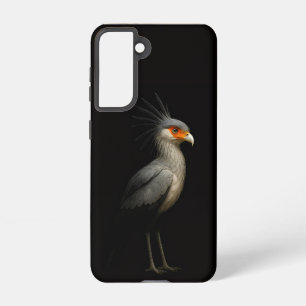 Black 4 Luxe Galaxy S21 Case, Secretarybird Samsung Galaxy S21 Case
