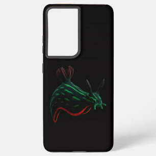 Black 4 Luxe Galaxy S21 Plus, Neon Sea Slug Samsung Galaxy S21+ Case