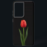 Black 4 Luxe Galaxy S21 Plus, Ruby Red Tulip Samsung Galaxy S21  Case<br><div class="desc">Add a touch of bold elegance and refined botanical intensity to your everyday carry with the Black 4 Luxe Galaxy S21 Plus Case featuring the Ruby Red Tulip, rendered with exceptional realism against the flawlessly uniform deep-black background that defines the Black 4 Luxe identity. The tulip is presented in a...</div>