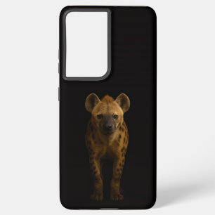 Black 4 Luxe Galaxy S21 Plus, Wild Spotted Hyena Samsung Galaxy S21+ Case