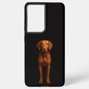 Black 4 Luxe Galaxy S21 Ultra, Agile Vizsla Dog Samsung Galaxy S21 Ultra Case