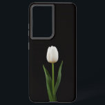 Black 4 Luxe Galaxy S21 Ultra, Pearl White Tulip Samsung Galaxy S21 Ultra Case<br><div class="desc">Add a touch of serene purity and refined botanical elegance to your everyday carry with the Black 4 Luxe Galaxy S21 Ultra Case featuring the Pearl White Tulip, rendered with exceptional realism against the flawlessly uniform deep-black background that defines the Black 4 Luxe identity. The tulip is presented in a...</div>