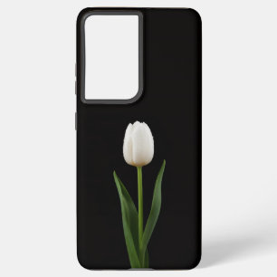 Black 4 Luxe Galaxy S21 Ultra, Pearl White Tulip Samsung Galaxy S21 Ultra Case