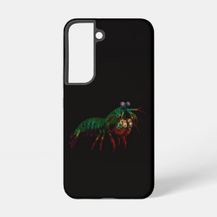 Black 4 Luxe Galaxy S22 Case, Mantis Shrimp Samsung Galaxy S22 Case