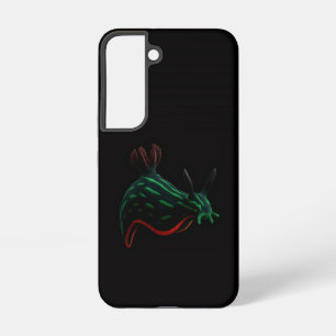 Black 4 Luxe Galaxy S22 Case, Neon Sea Slug Samsung Galaxy S22 Case
