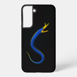 Black 4 Luxe Galaxy S22 Plus Case, Blue Ribbon Eel Samsung Galaxy S22+ Case