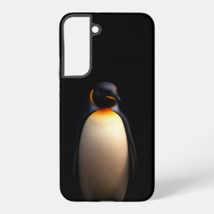 Black 4 Luxe Galaxy S22 Plus Case, Emperor Penguin Samsung Galaxy S22+ Case