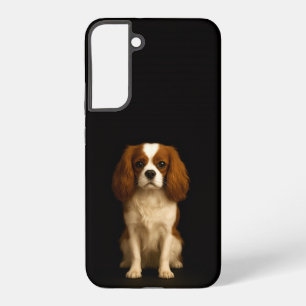 Black 4 Luxe Galaxy S22 Plus, Cavalier Spaniel Samsung Galaxy S22+ Case