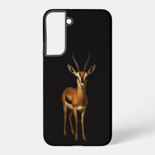 Black 4 Luxe Galaxy S22 Plus, Elegant Gazella Samsung Galaxy S22+ Case