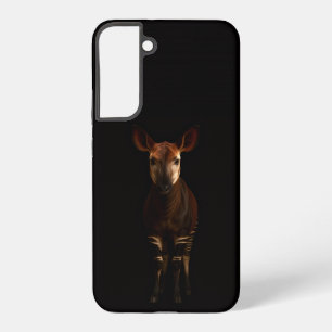 Black 4 Luxe Galaxy S22 Plus, Forest Okapi Samsung Galaxy S22+ Case