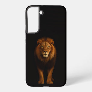 Black 4 Luxe Galaxy S22 Plus, Majestic Lion Samsung Galaxy S22+ Case