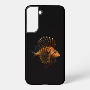 Black 4 Luxe Galaxy S22 Plus, Red Lionfish Samsung Galaxy S22+ Case