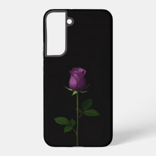 Black 4 Luxe Galaxy S22 Plus, Royal Violet Rose Samsung Galaxy S22+ Case