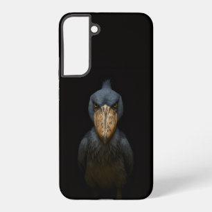 Black 4 Luxe Galaxy S22 Plus, Shoebill Exotic Bird Samsung Galaxy S22+ Case