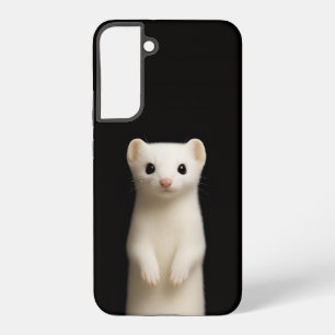 Black 4 Luxe Galaxy S22 Plus, Stylish Ermine Samsung Galaxy S22+ Case