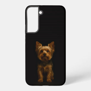 Black 4 Luxe Galaxy S22 Plus, Yorkshire Terrier Samsung Galaxy S22+ Case