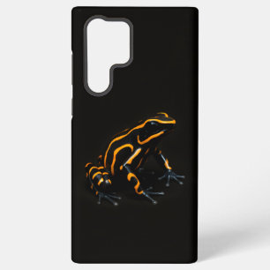 Black 4 Luxe Galaxy S22 Ultra, Black Orange Frog Samsung Galaxy S22 Ultra Case