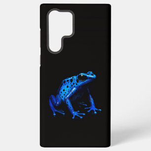 Black 4 Luxe Galaxy S22 Ultra, Blue Frog Samsung Galaxy S22 Ultra Case