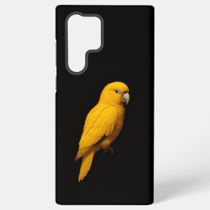 Black 4 Luxe Galaxy S22 Ultra, Golden Parakeet Samsung Galaxy S22 Ultra Case