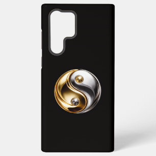 Black 4 Luxe Galaxy S22 Ultra, Harmony Yin Yang Samsung Galaxy S22 Ultra Case