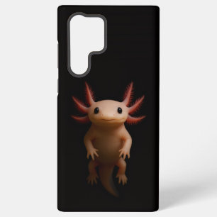 Black 4 Luxe Galaxy S22 Ultra, Mexican Axolotl Samsung Galaxy S22 Ultra Case