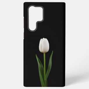 Black 4 Luxe Galaxy S22 Ultra, Pearl White Tulip Samsung Galaxy S22 Ultra Case