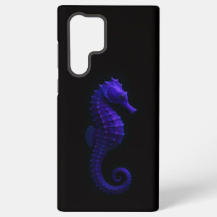 Black 4 Luxe Galaxy S22 Ultra, Violet Seahorse Samsung Galaxy S22 Ultra Case