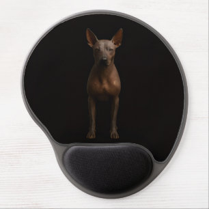 Black 4 Luxe Gel Mousepad, Argentina Pila Dog Mouse Pad