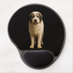 Black 4 Luxe Gel Mousepad, Mioritic Shepherd Gel Mouse Pad