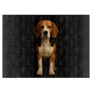 Black 4 Luxe Glass board Kind Beagle