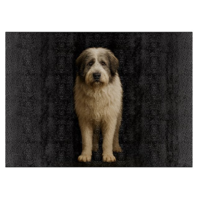 Black 4 Luxe Glass board Mioritic Shepherd (Front)