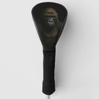 Black 4 Luxe Golf Driver Cover, Gorilla Head Cover
