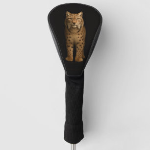 Black 4 Luxe Golf Driver Cover, Silent Lynx Head Cover