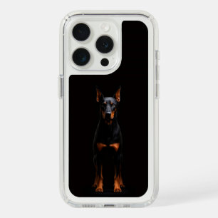 Black 4 Luxe, Guardian Doberman iPhone 15 Pro Case