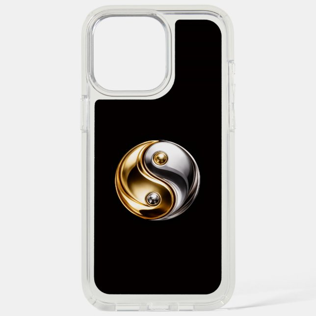 Black 4 Luxe, Harmony Yin Yang iPhone 15 Pro Speck iPhone Case (Front)