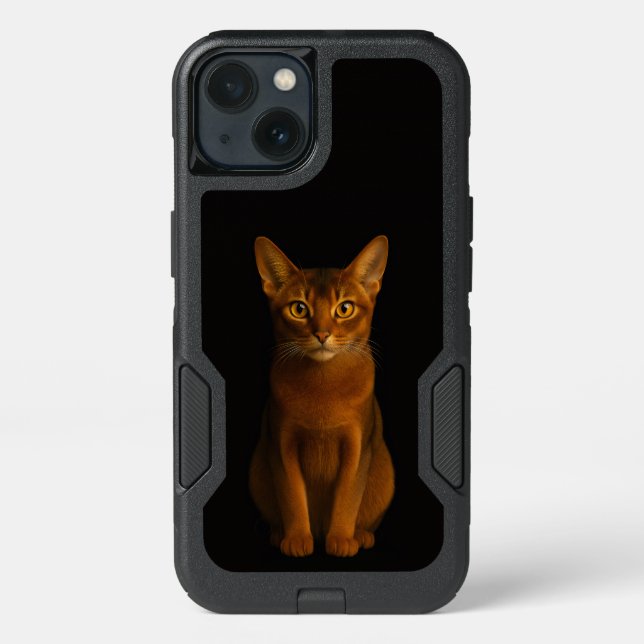 Black 4 Luxe  iPhone 13 Case, Abyssinian Beauty (Back)