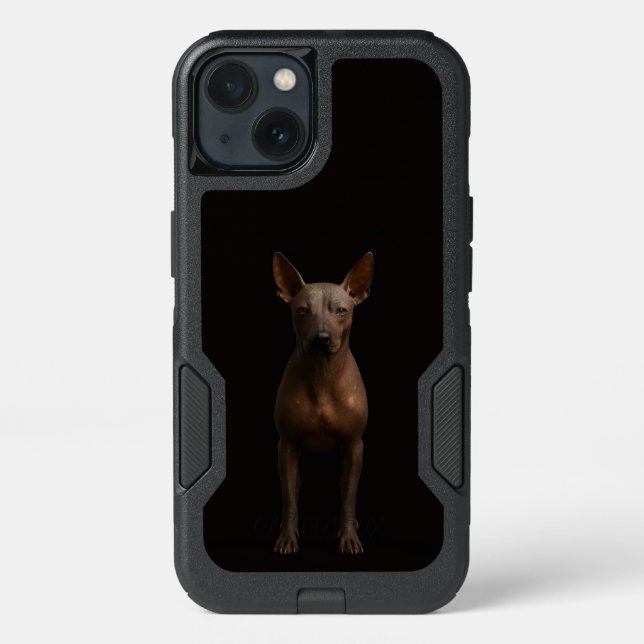 Black 4 Luxe  iPhone 13 Case, Argentine Pila Dog (Back)