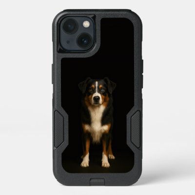 Black 4 Luxe  iPhone 13 Case, Australian Shepherd