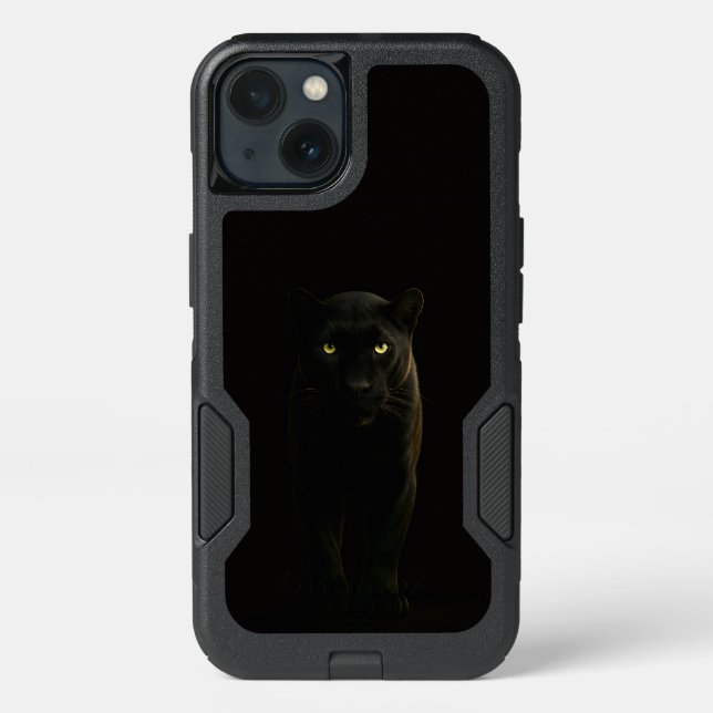Black 4 Luxe  iPhone 13 Case, Black Panther Case (Back)