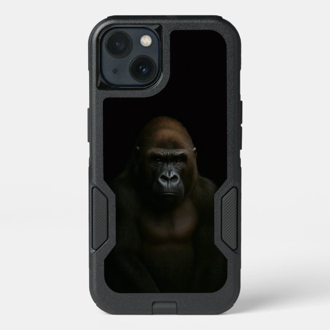 Black 4 Luxe  iPhone 13 Case, Gorilla Case (Back)