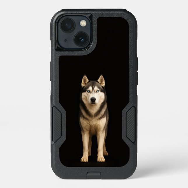 Black 4 Luxe  iPhone 13 Case, Icy Elite Husky (Back)
