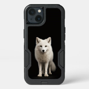 Black 4 Luxe iPhone 13 Case, Ivory Arctic Fox