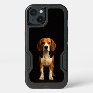 Black 4 Luxe iPhone 13 Case, Kind Beagle Case