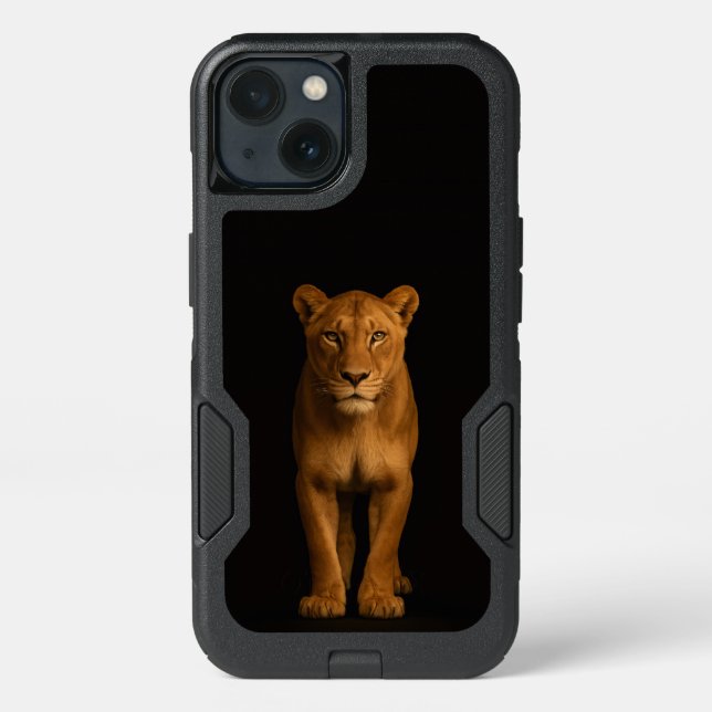 Black 4 Luxe  iPhone 13 Case, Noble Lioness Case (Back)
