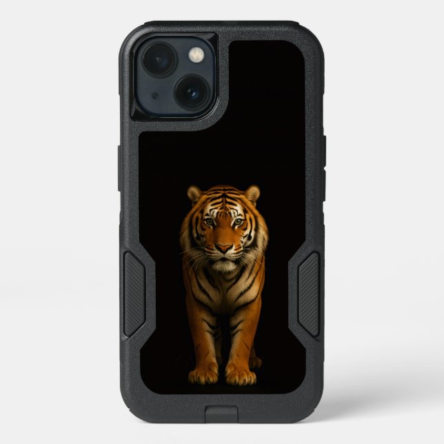 Black 4 Luxe  iPhone 13 Case, Noble Tiger Case (Back)