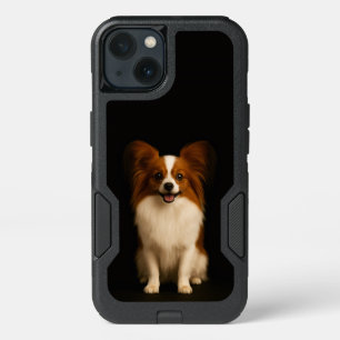 Black 4 Luxe iPhone 13 Case, Refined Toy Papillon Case